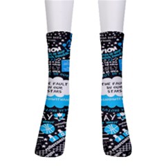 The Fault In Our Stars Collage Crew Socks by nate14shop