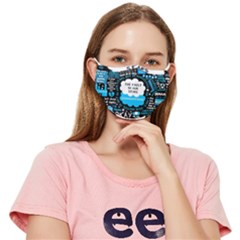 The Fault In Our Stars Collage Fitted Cloth Face Mask (adult) by nate14shop