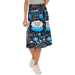 The Fault In Our Stars Collage Midi Panel Skirt by nate14shop