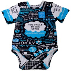 The Fault In Our Stars Collage Baby Short Sleeve Onesie Bodysuit by nate14shop