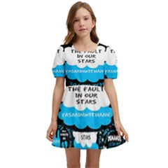 The Fault In Our Stars Collage Kids  Short Sleeve Dolly Dress