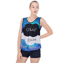 The Fault In Our Stars Bubble Hem Chiffon Tank Top by nate14shop