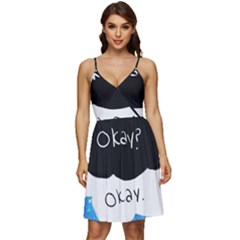 The Fault In Our Stars V-neck Pocket Summer Dress 