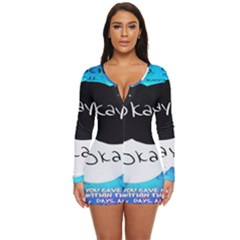 The Fault In Our Stars Long Sleeve Boyleg Swimsuit