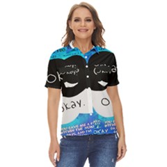 The Fault In Our Stars Women s Short Sleeve Double Pocket Shirt