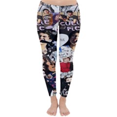 5 Second Summer Collage Classic Winter Leggings by nate14shop