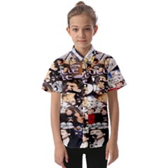 5 Second Summer Collage Kids  Short Sleeve Shirt by nate14shop