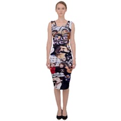 5 Second Summer Collage Sleeveless Pencil Dress by nate14shop