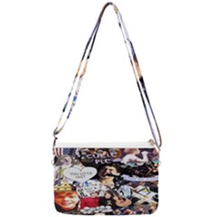 5 Second Summer Collage Double Gusset Crossbody Bag by nate14shop