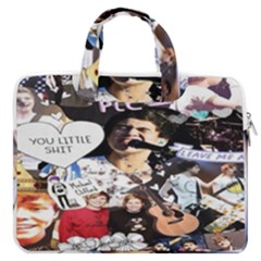 5 Second Summer Collage Macbook Pro13  Double Pocket Laptop Bag by nate14shop