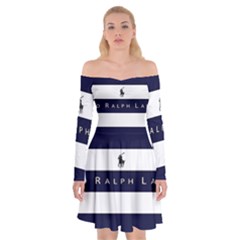 Polo Ralph Lauren Off Shoulder Skater Dress by nate14shop