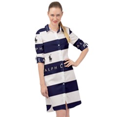 Polo Ralph Lauren Long Sleeve Mini Shirt Dress