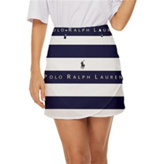 Polo Ralph Lauren Mini Front Wrap Skirt