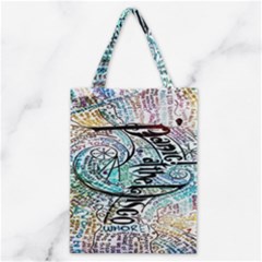 Panic At The Disco Lyric Quotes Classic Tote Bag by nate14shop