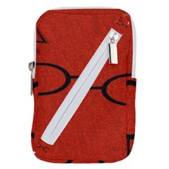 Harry Potter Glasses And Lightning Bolt Belt Pouch Bag (large)