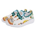 Vector-set-funny-robots-cartoon Women s Slip On Sneakers View2