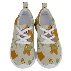 Seamless-pattern-vector-with-funny-boy-scout-scout-day-background Running Shoes