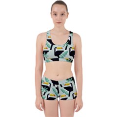 Seamless-tropical-pattern-with-birds Work It Out Gym Set