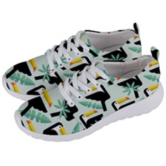 Seamless-tropical-pattern-with-birds Men s Lightweight Sports Shoes