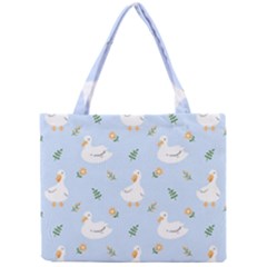 Duck-flower-seamless-pattern-background Mini Tote Bag