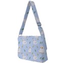 Duck-flower-seamless-pattern-background Full Print Messenger Bag (L) View2