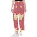 Cute-chicken-eggs-seamless-pattern Women s Pants  View1