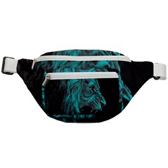 Angry Male Lion Predator Carnivore Fanny Pack by Jancukart