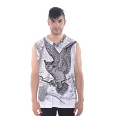 Owl-animals-wild-jungle-nature Men s Basketball Tank Top by Jancukart