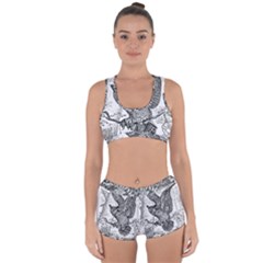 Owl-animals-wild-jungle-nature Racerback Boyleg Bikini Set