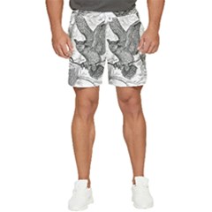 Owl-animals-wild-jungle-nature Men s Runner Shorts