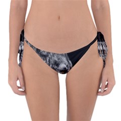 Angry Male Lion Reversible Bikini Bottom