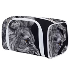 Angry Male Lion Toiletries Pouch by Jancukart