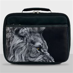 Angry Male Lion Lunch Bag