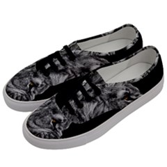 Angry Male Lion Men s Classic Low Top Sneakers