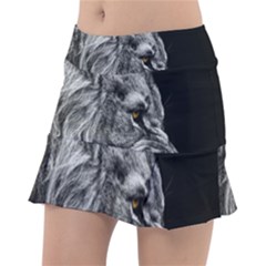 Angry Male Lion Classic Tennis Skirt by Jancukart