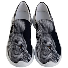 Angry Male Lion Women s Lightweight Slip Ons by Jancukart