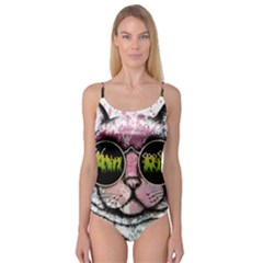 Black-cat-head Camisole Leotard 