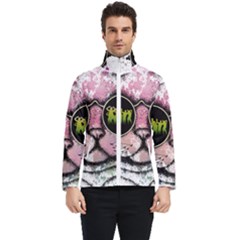 Black-cat-head Men s Bomber Jacket