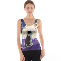 Cat-kitty-mouse-mice-escape-trick Tank Top