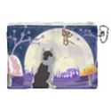 Cat-kitty-mouse-mice-escape-trick Canvas Cosmetic Bag (XL) View2