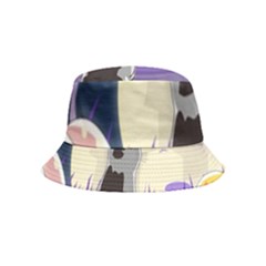 Cat-kitty-mouse-mice-escape-trick Inside Out Bucket Hat (kids)