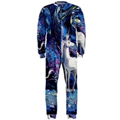 Unicorn Starry Night Onepiece Jumpsuit (men)