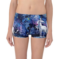 Unicorn Starry Night Boyleg Bikini Bottoms