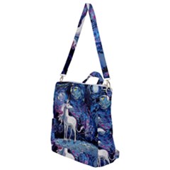 Unicorn Starry Night Crossbody Backpack