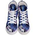 Unicorn Starry Night Men s Hi-Top Skate Sneakers View1