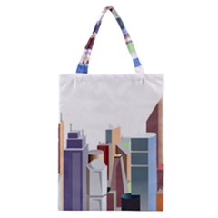 City-urban-buildings-skyscraper Classic Tote Bag