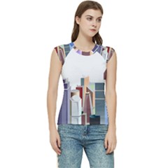 City-urban-buildings-skyscraper Women s Raglan Cap Sleeve Tee