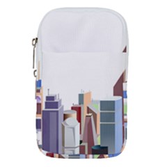 City-urban-buildings-skyscraper Waist Pouch (small)