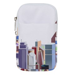 City-urban-buildings-skyscraper Waist Pouch (large)