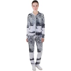 Ink-wash-painting-mountain-rolling-mountains Casual Jacket And Pants Set